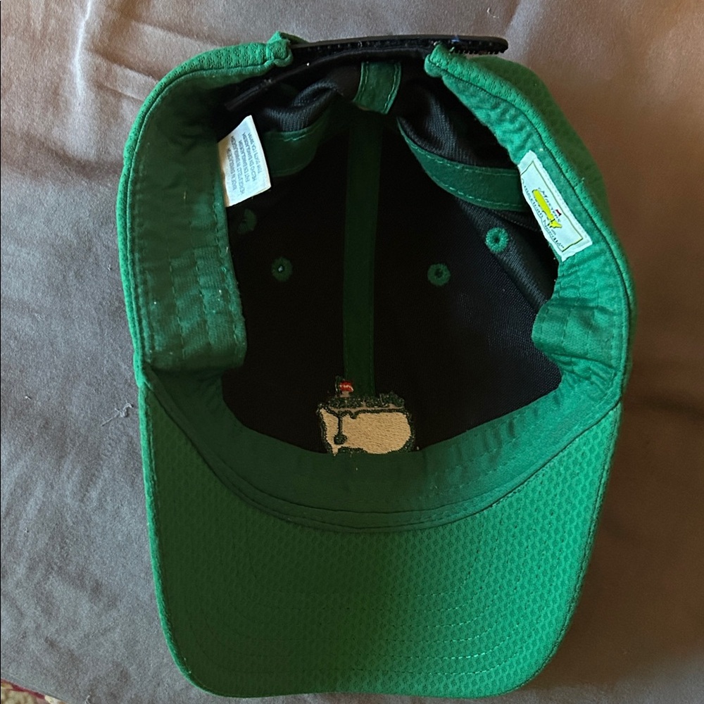 Masters Green Performance Golf Cap with Yellow Logo 2022 Masters - Picture 4 of 4